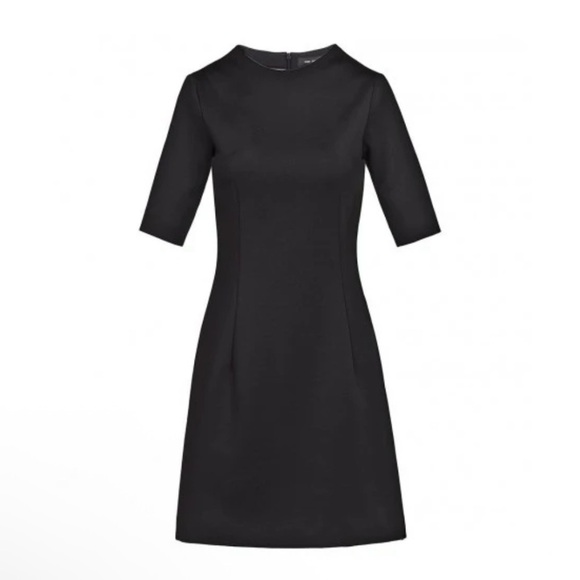 Vivetta Half Sleeve Mini Dress Black IT 40 US Small - Picture 1 of 15